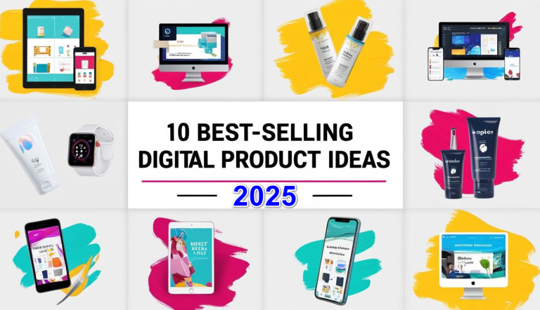 10 best digital product ideas that sell like crazy in 2025