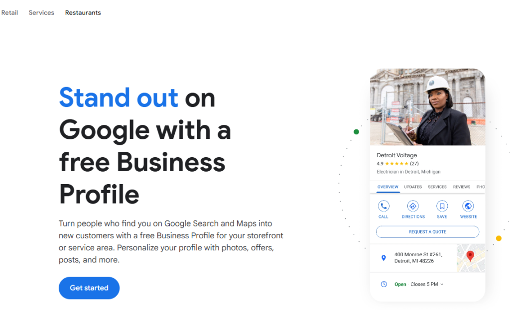 Claim and update your google my business profile