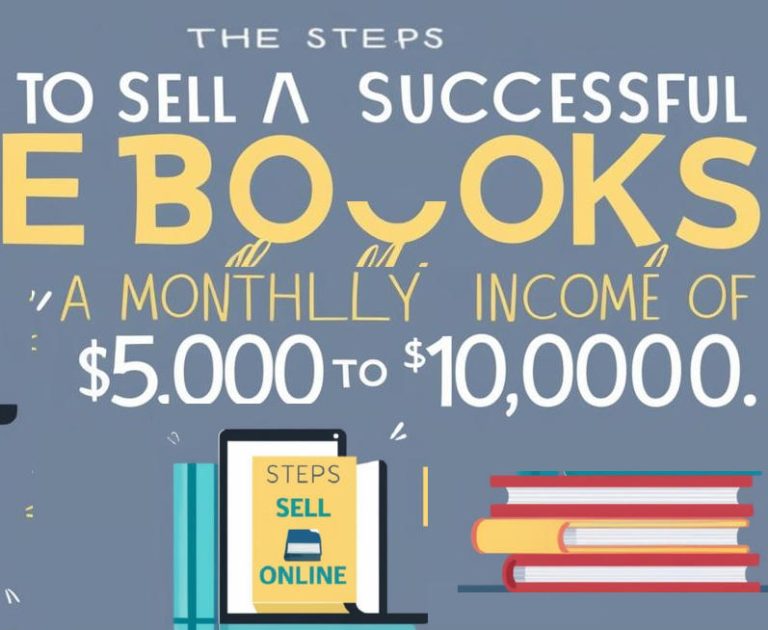 How to sell ebooks online